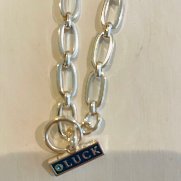 Alex and Ani 'Luck' Charm Toggle Necklace, silver - Picture 13 of 16